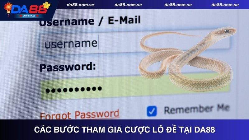 Các bước tham gia cược lô đề tại nhà cái Da88